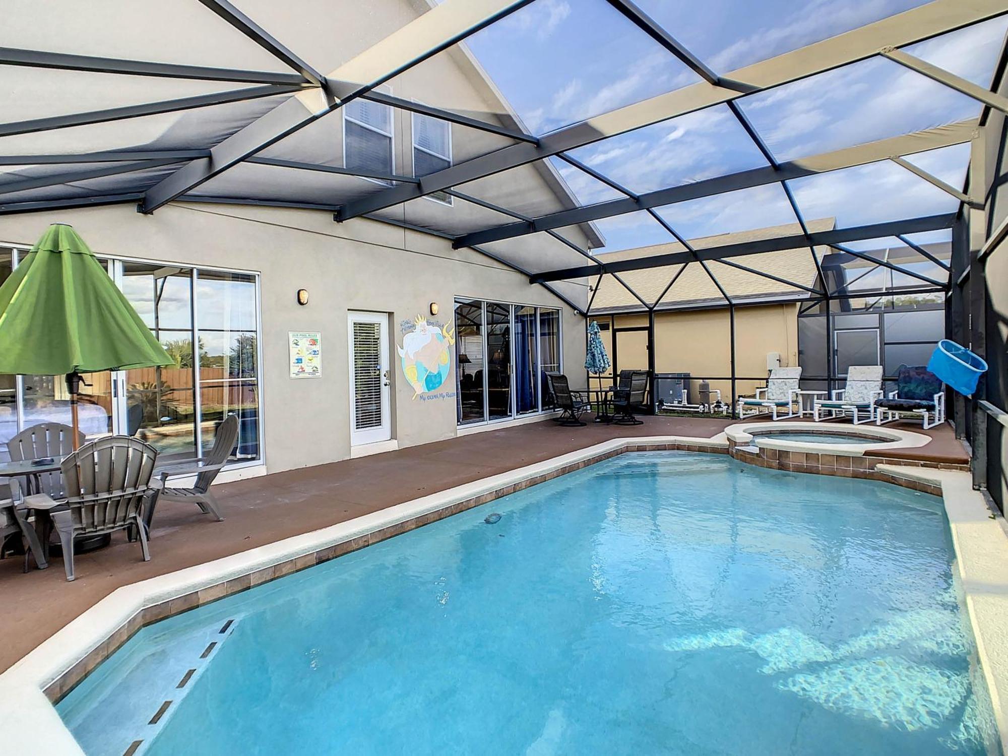 Triton Vacation Pool Home Near Disney Orlando Eksteriør bilde